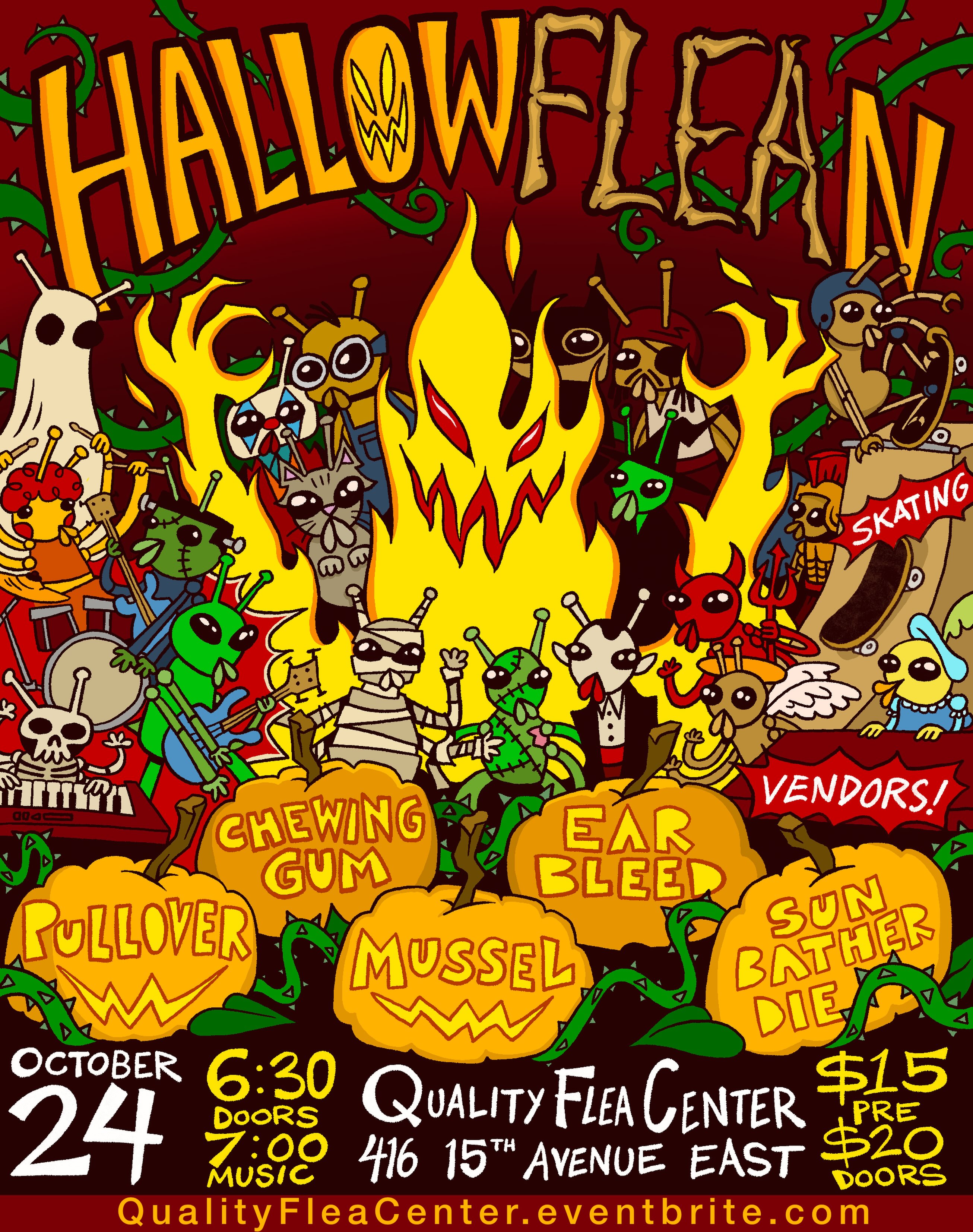 HAPPY HALLOWFLEAN at Quality Flea Center
